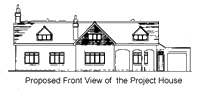 proposed front view drawing